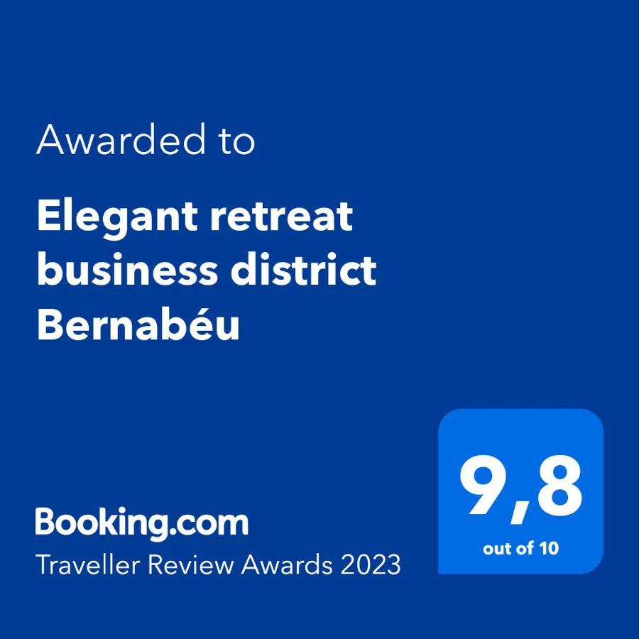 Elegant Retreat Business District Bernabeu Daire Madrid Dış mekan fotoğraf